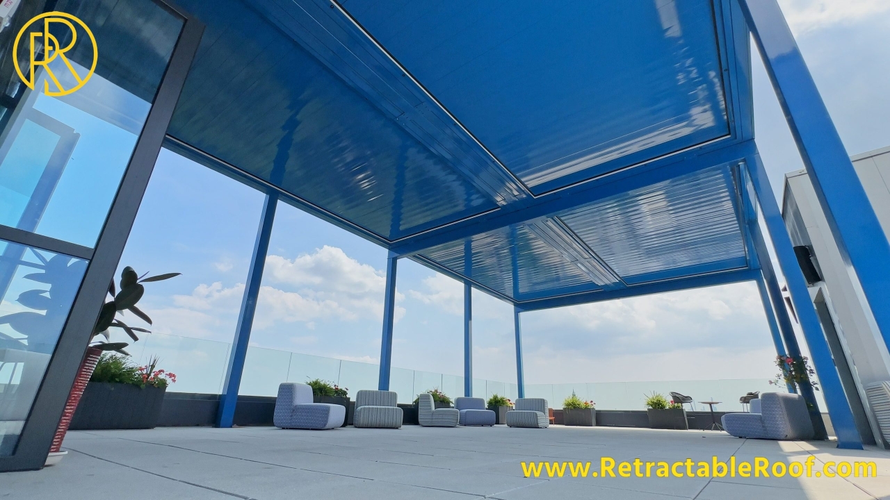 Pergola Roofing Project