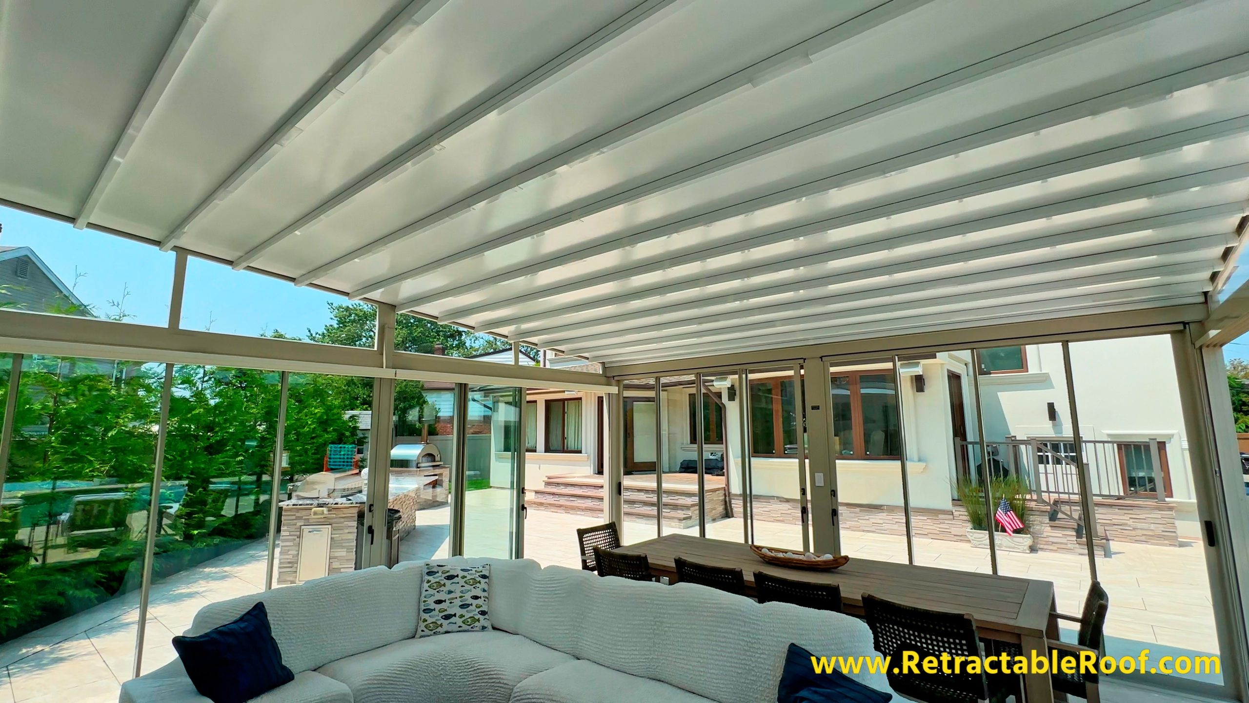 Pergola Roofing Project